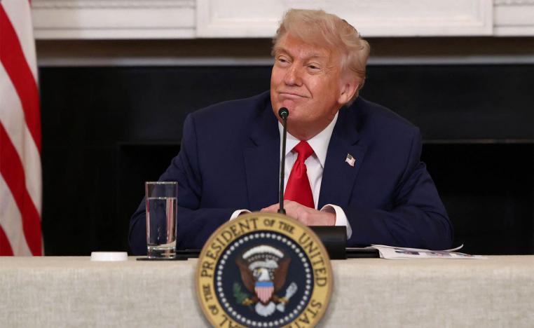 US President Donald Trump