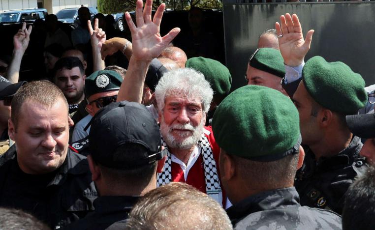 استقبال حافل وحاشد لجورج عبدالله 