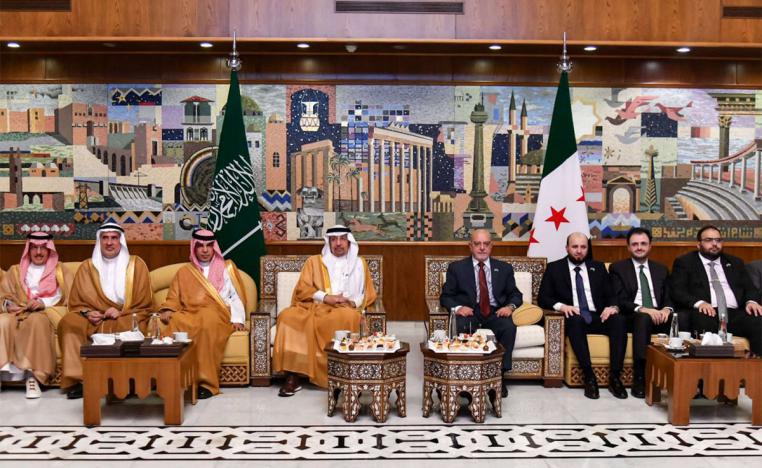 السعودية داعم رئيسي لسوريا