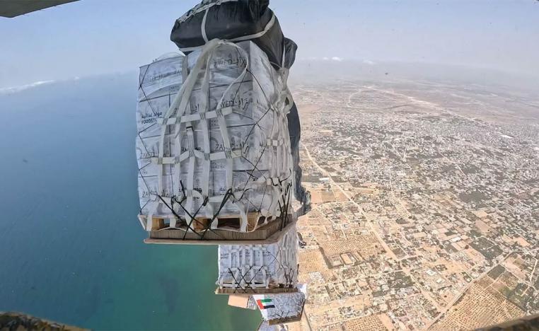 The UAE is steadfast to helping starving Palestinians in Gaza