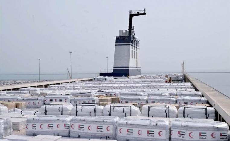 The UAE's humanitarian aid to Gaza continues