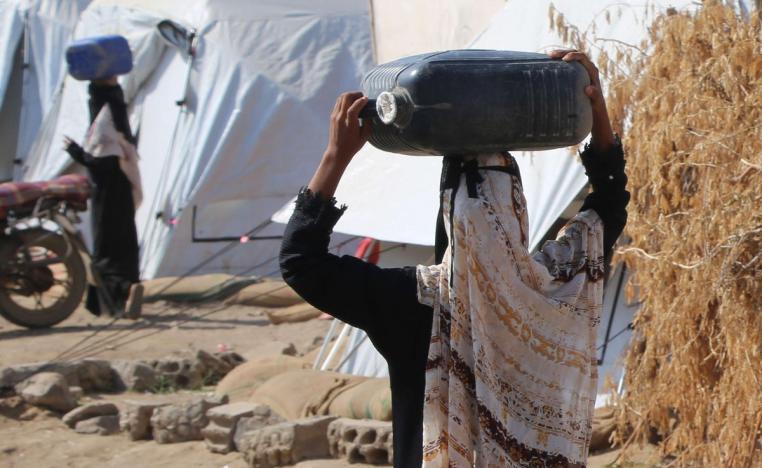 أكثر من نصف السكان في اليمن لا يحصلون على احتياجاتهم المائية 