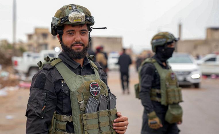 Syrian security forces take up position on roads near Sweida