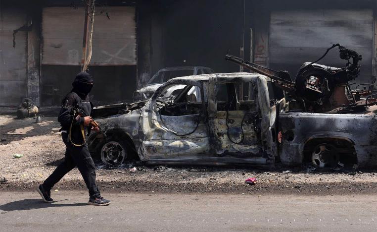 The clashes between Bedouins and Druze in parts of Sweida province continued into Friday