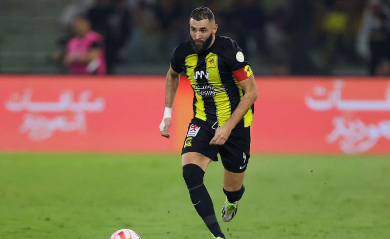 بنزيمة يسجل ثلاثيته الأولى افتتاحا منذ انتقاله إلى "العميد" 