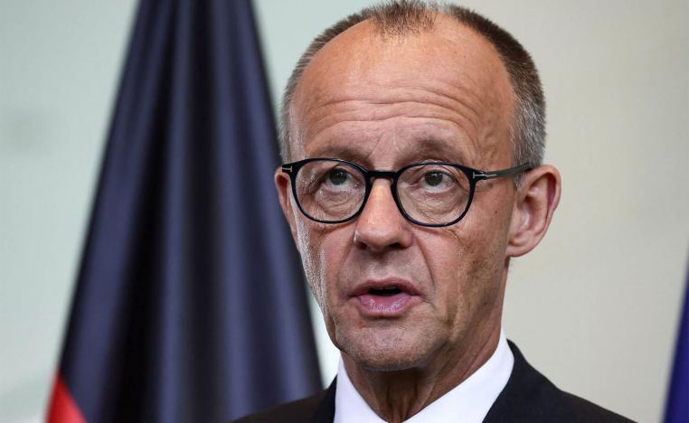 Merz expressed deep concern over the suffering of civilians in the Gaza strip