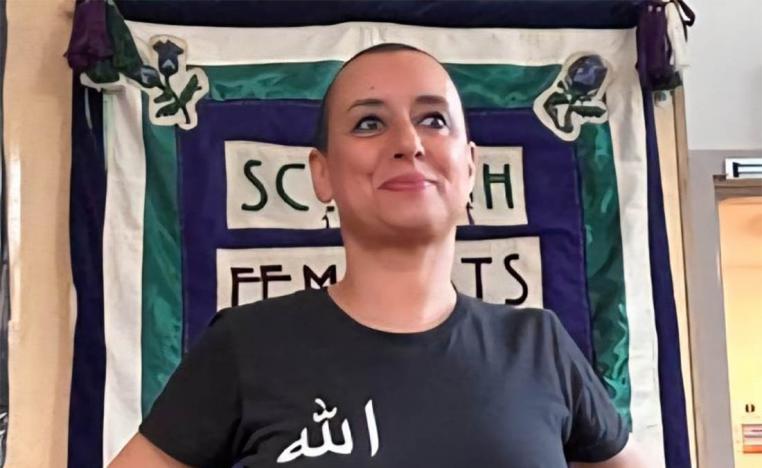 Lachgar's t-shirt sparked a wide condemnation on social media