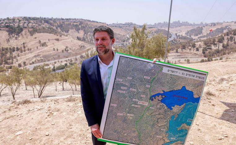 Israeli far-right Finance Minister Bezalel Smotrich