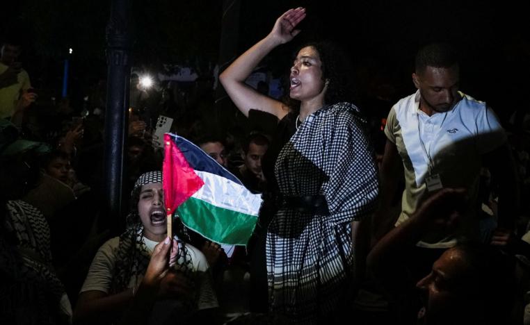 الناشطون في أسطول الصمود يصرون على الابحار رغم المخاطر