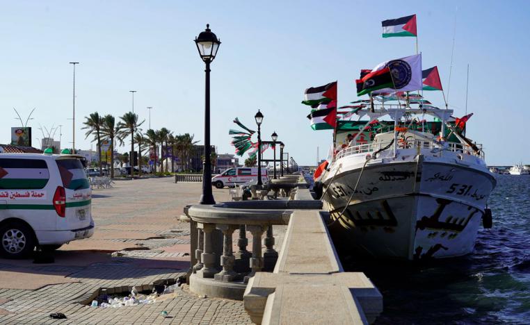 محاولات اسرائيلية لترهيب الأسطول ومنعه من التقدم