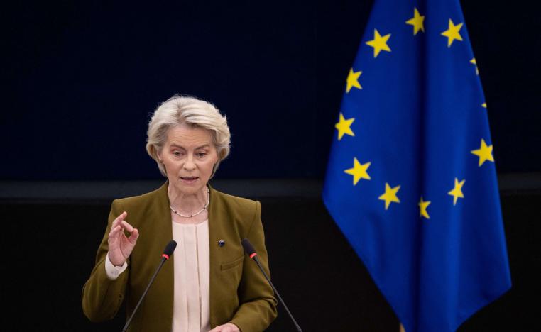 فون دير لايين تندد بسياسة التجويع في غزة