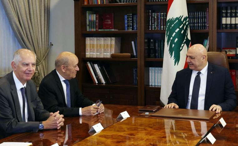 لودريان يجدد دعم باريس للبنان في مختلف المجالات