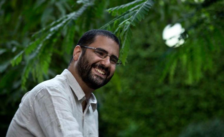 عبدالفتاح صار أبرز سجين سياسي في مصر