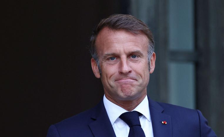 ماكرون يتمسك بحل الدولتين رغم ممارسات إسرائيل