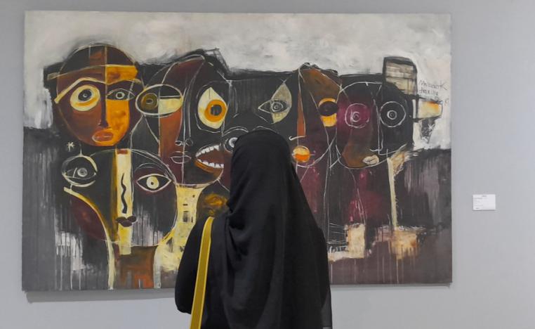 لوحة من المعرض