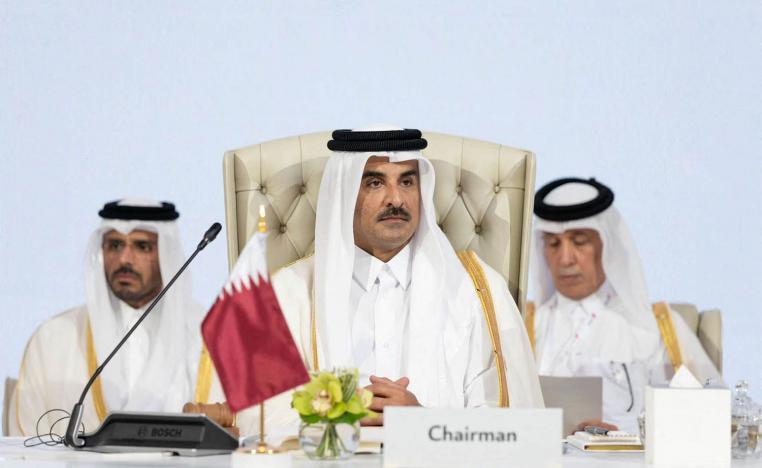 Qatar's emir chairing the summit in Doha