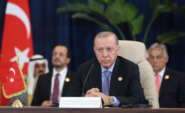 أردوغان يتجاهل الرفض الإسرائيلي لأي دور تركي في غزة 