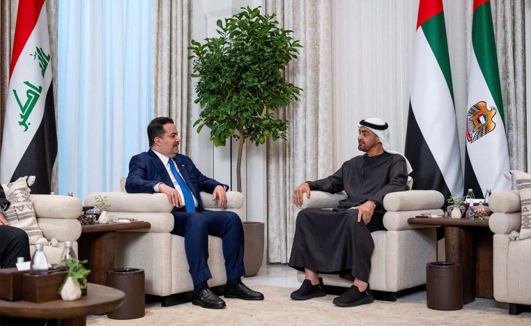 The UAE President and Iraqi PM also discussed a range of regional and international issues 