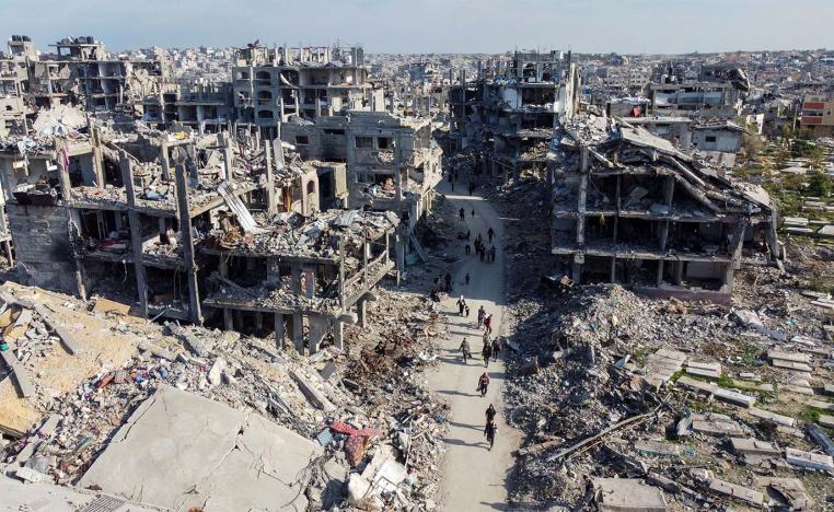 Impoverished Gaza reduced to rubble