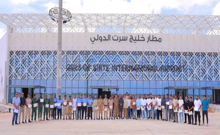 مطار سرت يرتدي حلة جديدة 