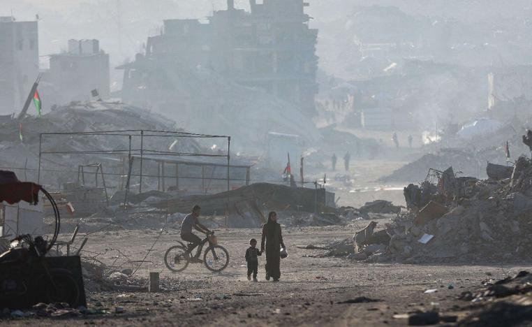 اعمار غزة سيخضع للشروط الاسرائيلية