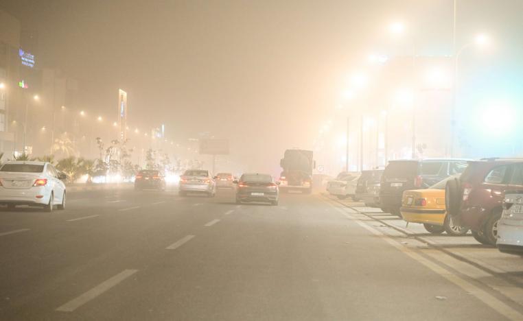 عواصف ترابية من الظواهر المتطرفة للمناخ