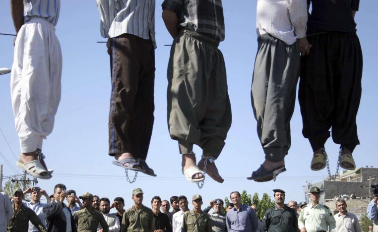 اعدامات قياسية في ايران بعد محاكمات شكلية