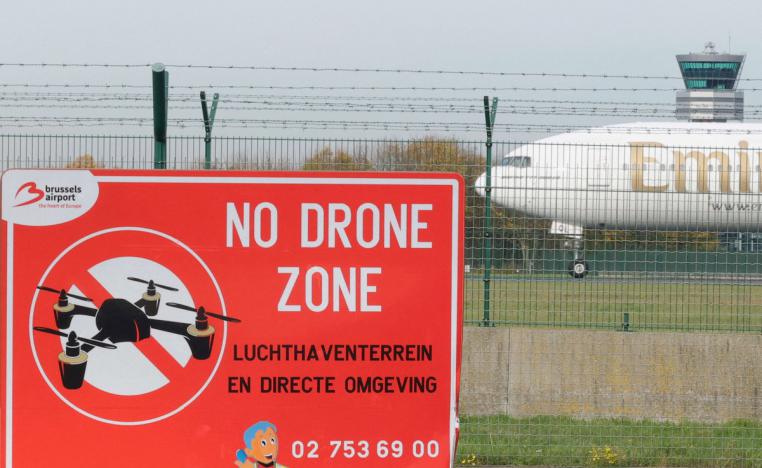 السلطات البلجيكية تمنع تحليق المسيرات فوق المطارات