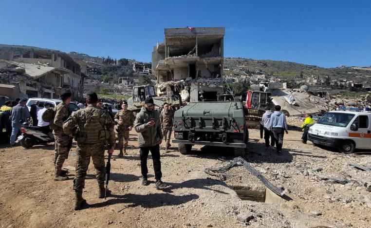 الجيش البناني يحاول نزع ذرائع اسرائيل بالانتشار في معاقل حزب الله بجنوب اللبلاد