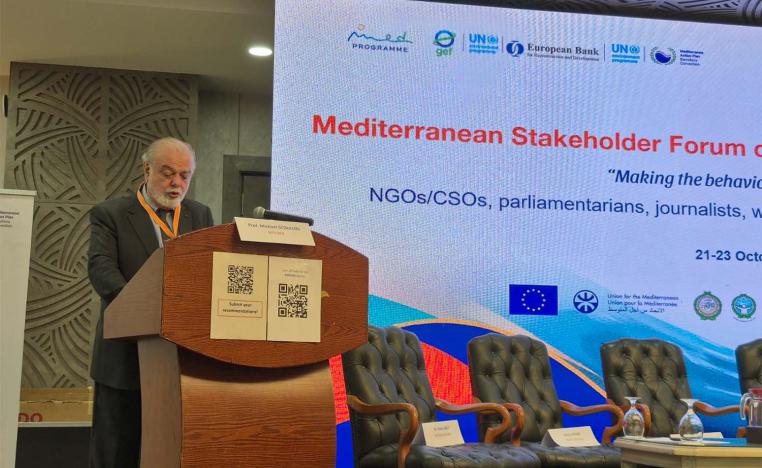 Professor Scoullos said the climate crisis in the Mediterranean region is no longer a purely environmental issue, but one that deeply affects water, food, and social security