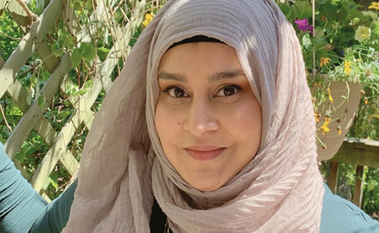 الكاتبة الهندية الكندية ساجدة ك. علي