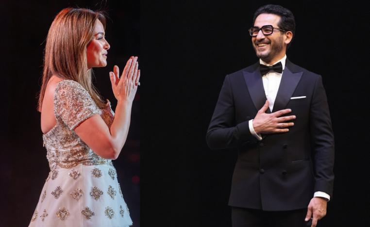 هند صبري وأحمد حلمي