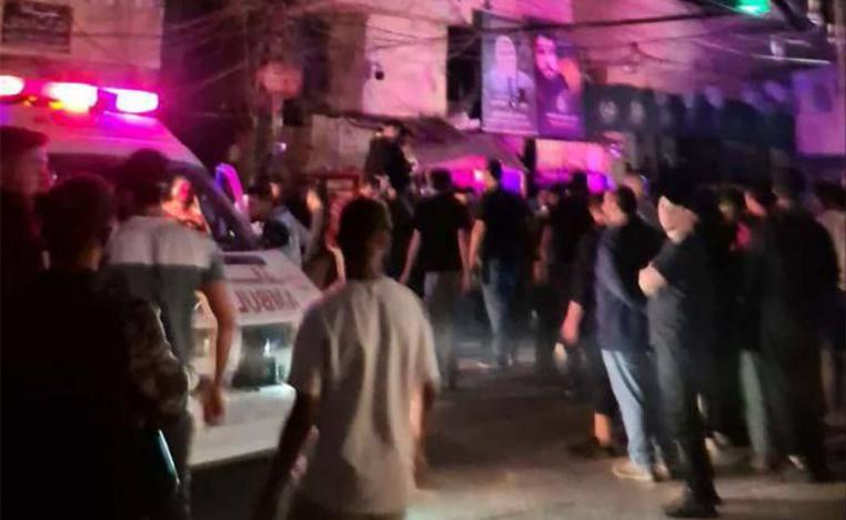 A mosque in Ain al-Hilweh was also targeted