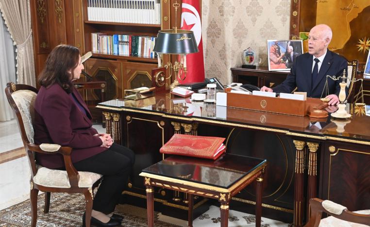 سعيد عبر عن عدم رضاه على أداء الحكومة 