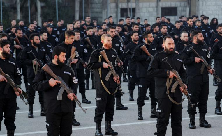 قوات الأمن السورية في حالة تأهب