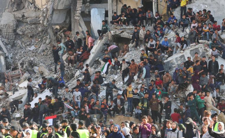 سلام ترامب في غزة وصاية تخدم الاحتلال الاسرائيلي