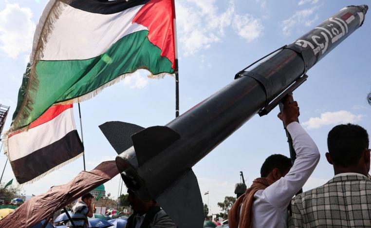 الحوثيون دخلوا في صراع عسكري مع اسرائيل بعد حرب غزة