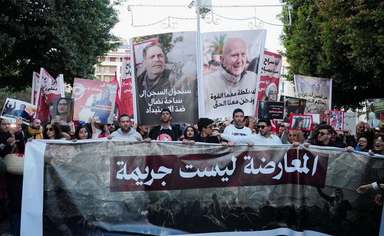 Opposition is not a crime, reads the banner