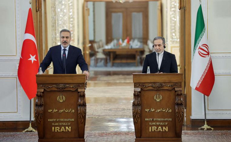 تركيا من الدول القليلة المتضررة من سقوط النظام الايراني