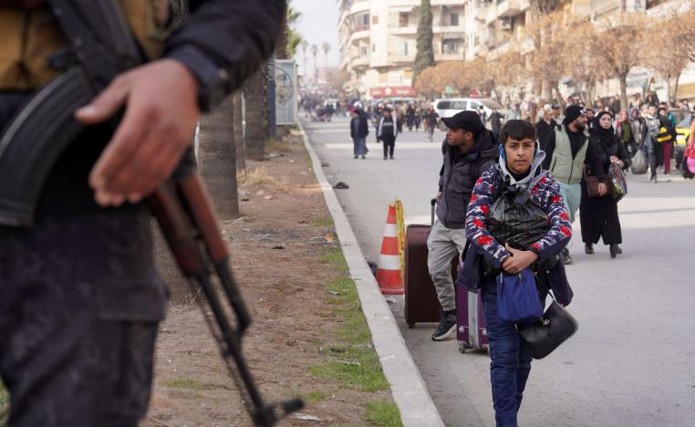 موجة نزوح من حلب 