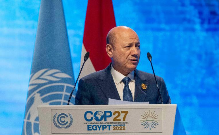 العليمي عين  بن بريك مستشارا له للشؤون المالية والاقتصادية