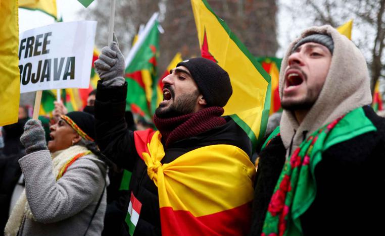 A growing transnational solidarity network with Syrian Kurds