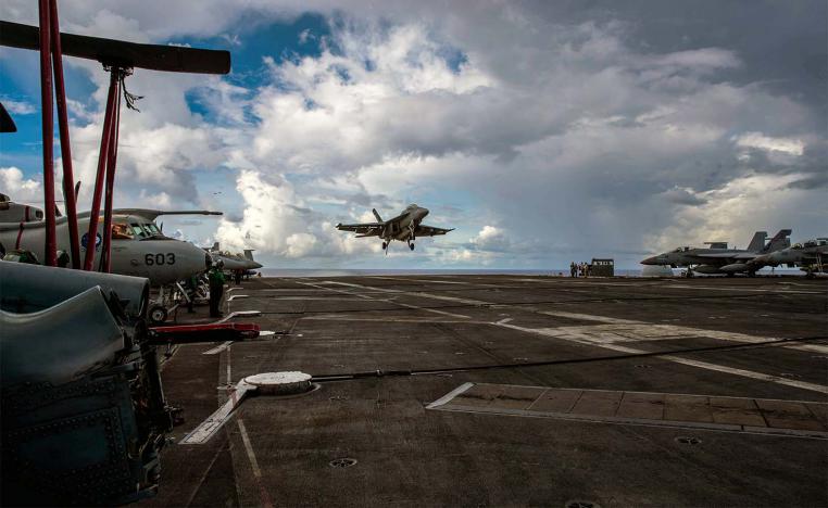 USS Abraham Lincoln in the Middle East