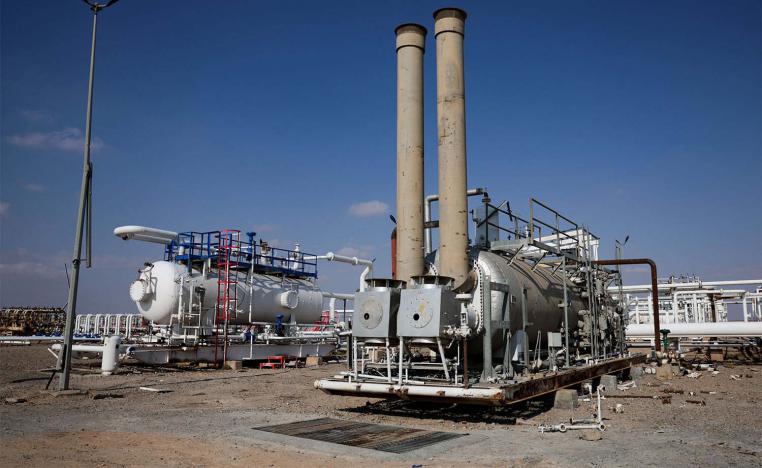 The site of Al-Omar oil field 