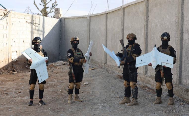 الخلية استخدمت طائرات مسيرة في تنفيذ هجمات على منطقة المزة ومطارها العسكري 