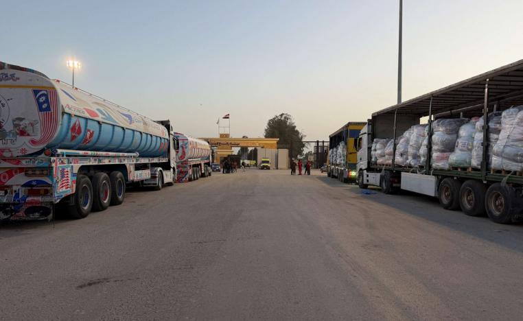 عناصر الميليشيا يتواجدون في محيط المعبر الواقع ضمن منطقة خاضعة لسيطرة إسرائيل