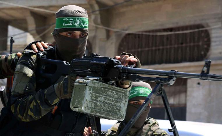 Hamas weapons block international funding