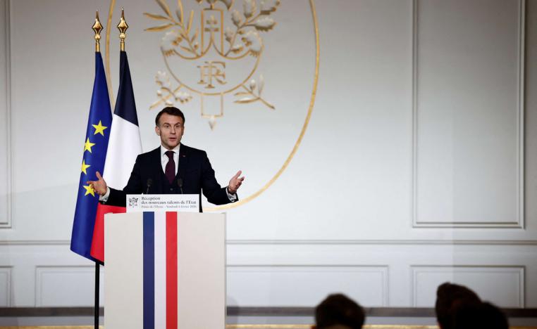 ماكرون يؤكد أن العدوان الأميركي واضح 