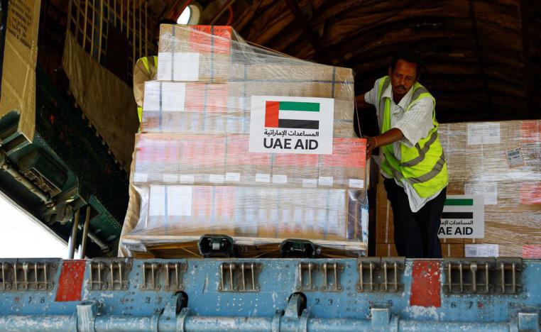 مساعدات اماراتية تأتي من وازع انساني وقيمي لتخفيف محنة الشعب السوداني