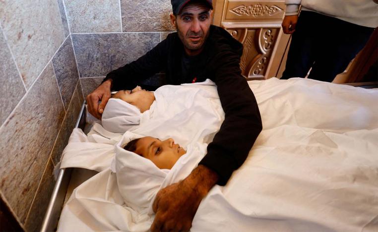 Palestinian children killed by Israeli strikes 